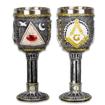 Copo Masonico em alumínio  - 1