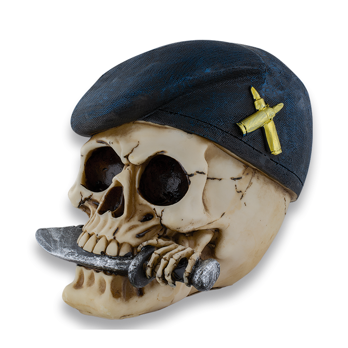 Figura del teschio militare  - 1