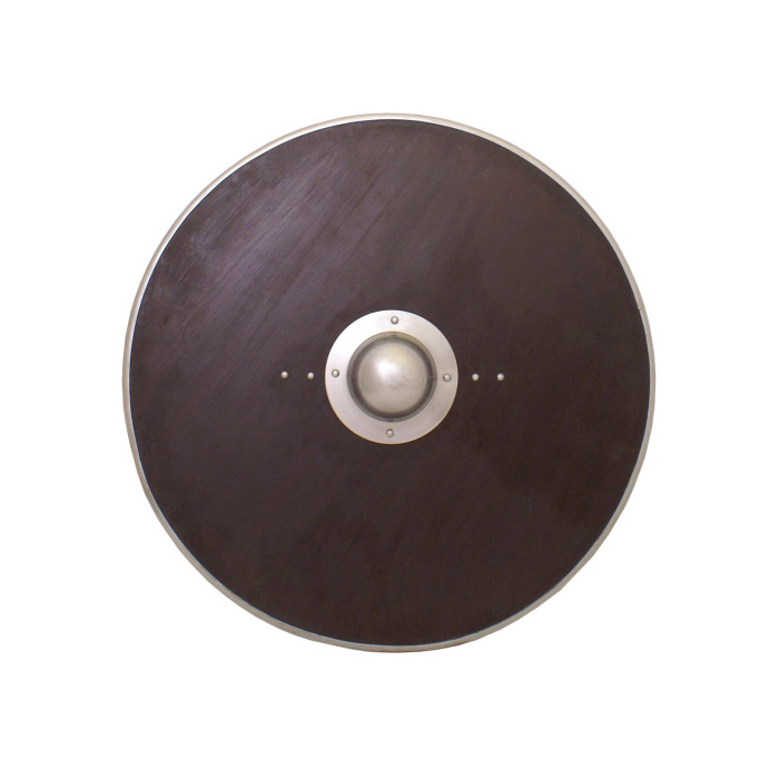 Gran concha redonda de madera  - 1