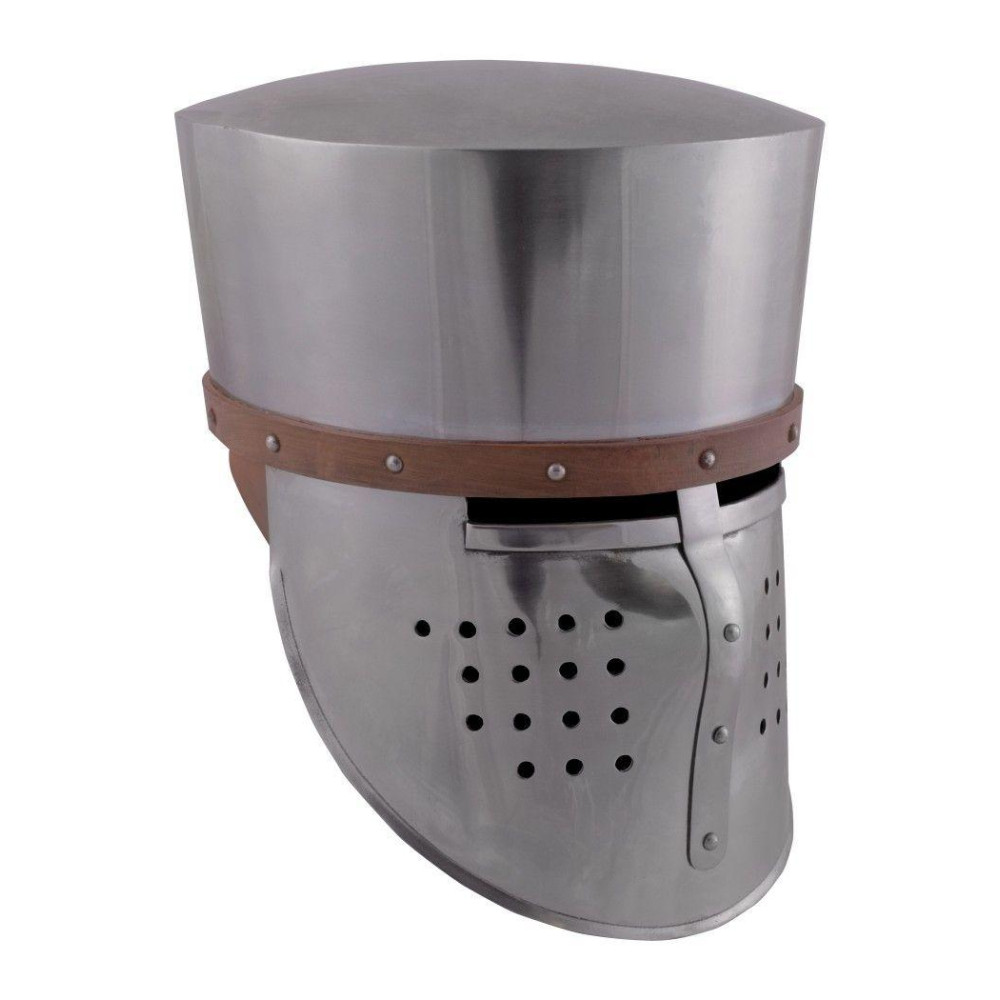 Casco medieval cruzados, año 1180  - 1