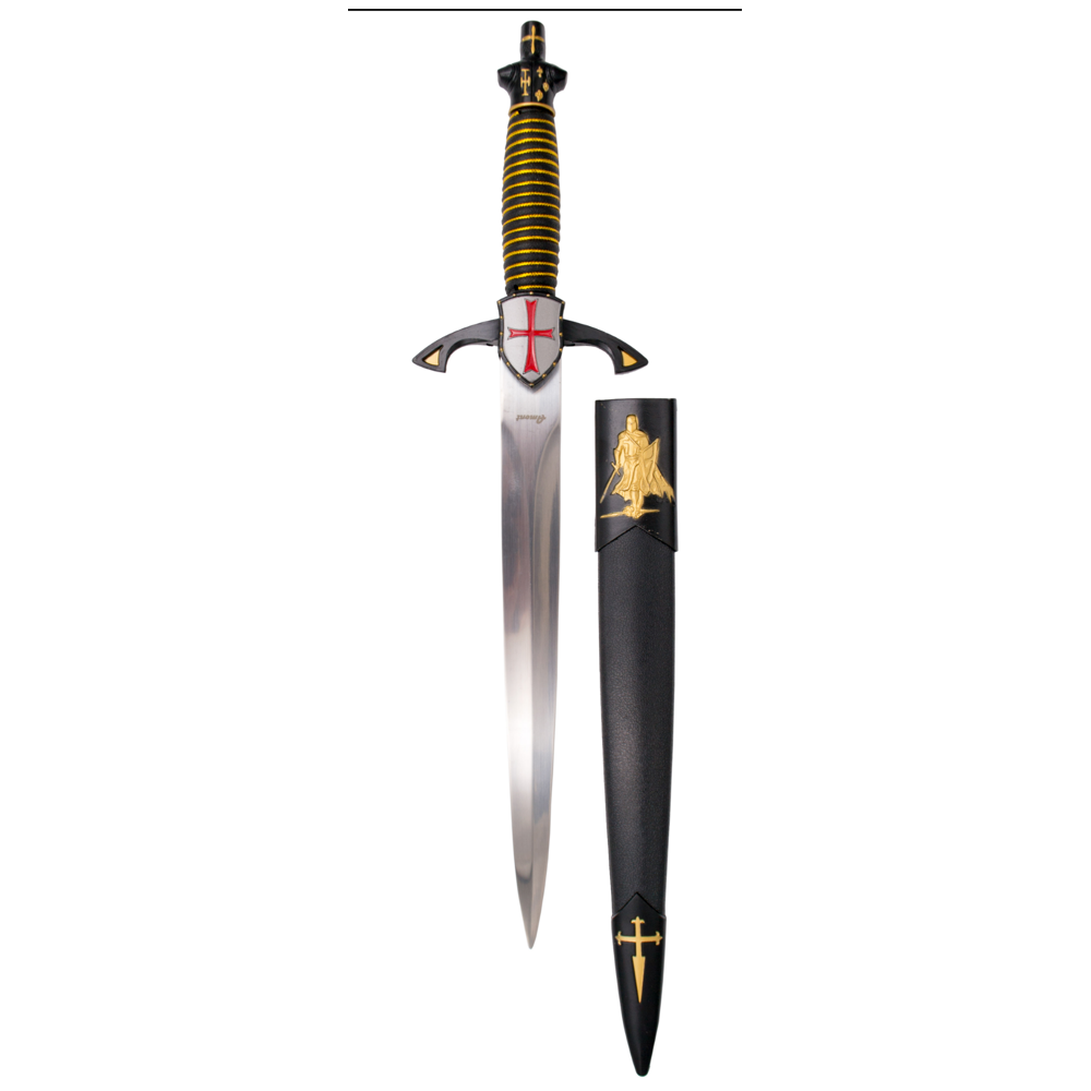 Ornate Templar dagger cross, with hem  - 3