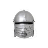 Medieval celada with visor, year 1490, functional  - 1