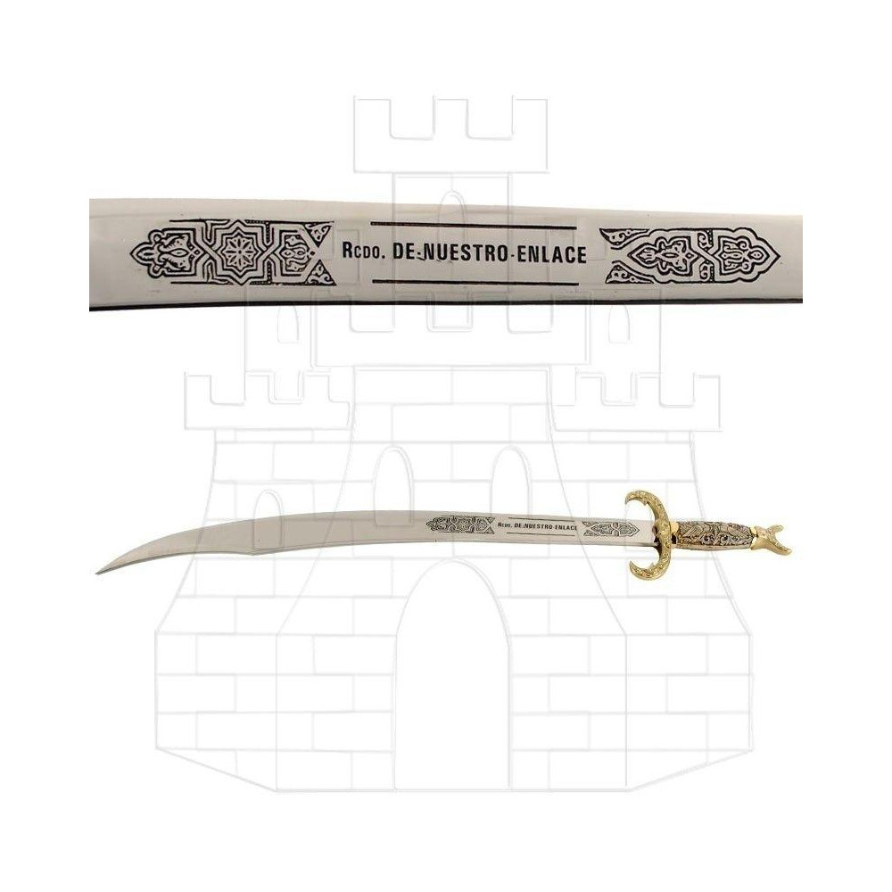 Cimitarra árabe para bodas - 1