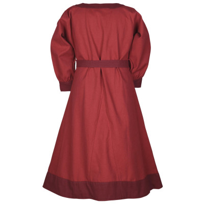 Viking Solveig Dress for Kids, Red/Red Wine  - 2