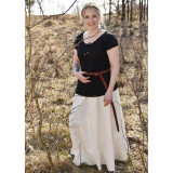 Medieval skirt, wide flare, natural color  - 1