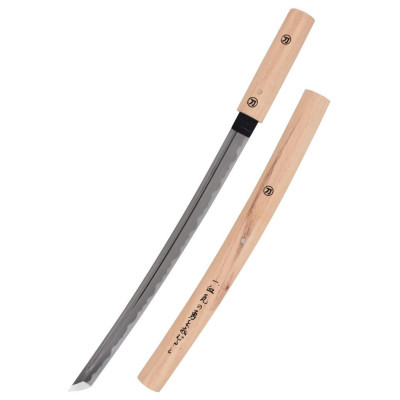 Wakizashi com Shirasaya de madeira, Marto  - 3