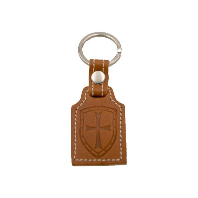 Leather Key Chain , Templars  - 1
