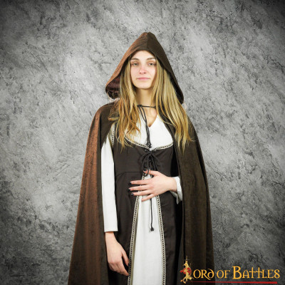 Suede Hood cover, brown color  - 2