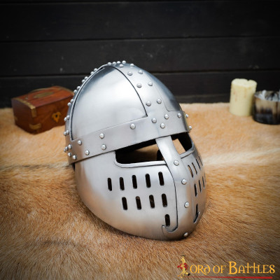 Elmo Spangenhelm del cavaliere normanno del 12° secolo al XIII Calibro 16 - 1