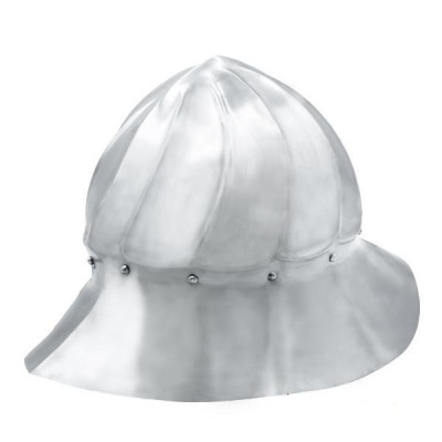 Hervidor de mando de Borgoña Casco históricamente preciso del calibre 16 del siglo XV  - 7