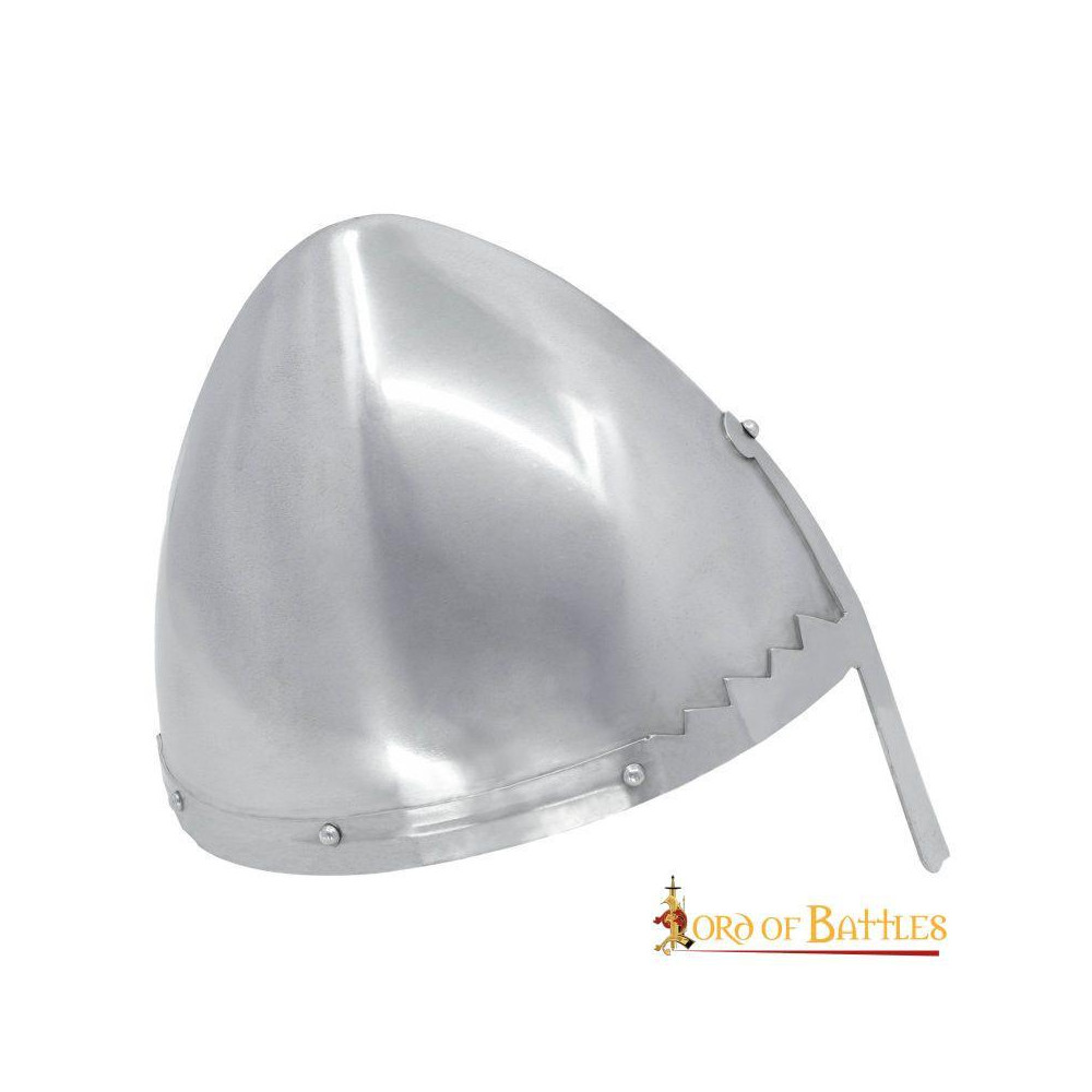 Casque nasal Saint Venceslas avec doublure en cuir calibre 16  - 3