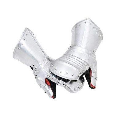 Maximilian Mitten gauntlets medieval caliber 16mm  - 6