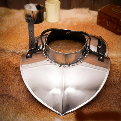 Gorjão de Cavaleiro Medieval, finition polie  - 4