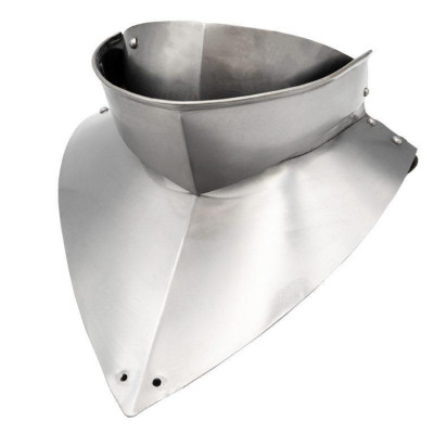 Gorgiera medievale del 15 ° secolo con bevor calibro 16 - 9