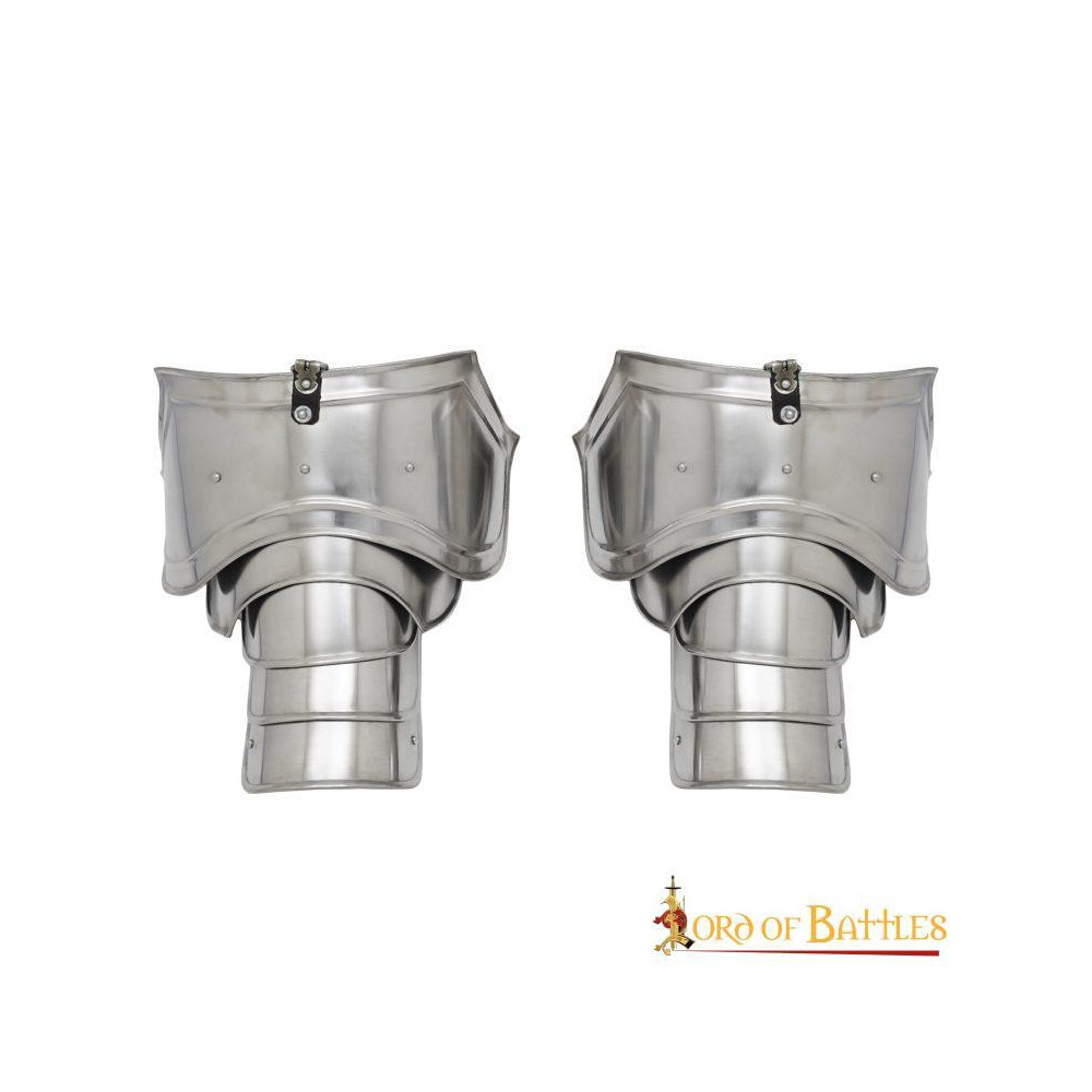 Ombreiras medieval Fantasy Knightly Pauldrons Calibre 18mm  - 1