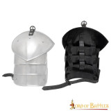 Medieval fantasy soldier shoulder pads caliber 18mm  - 1
