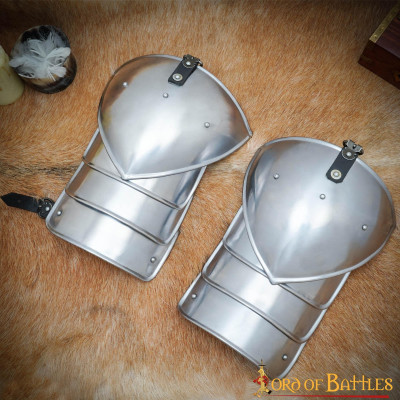 Medieval fantasy soldier shoulder pads caliber 18mm  - 4