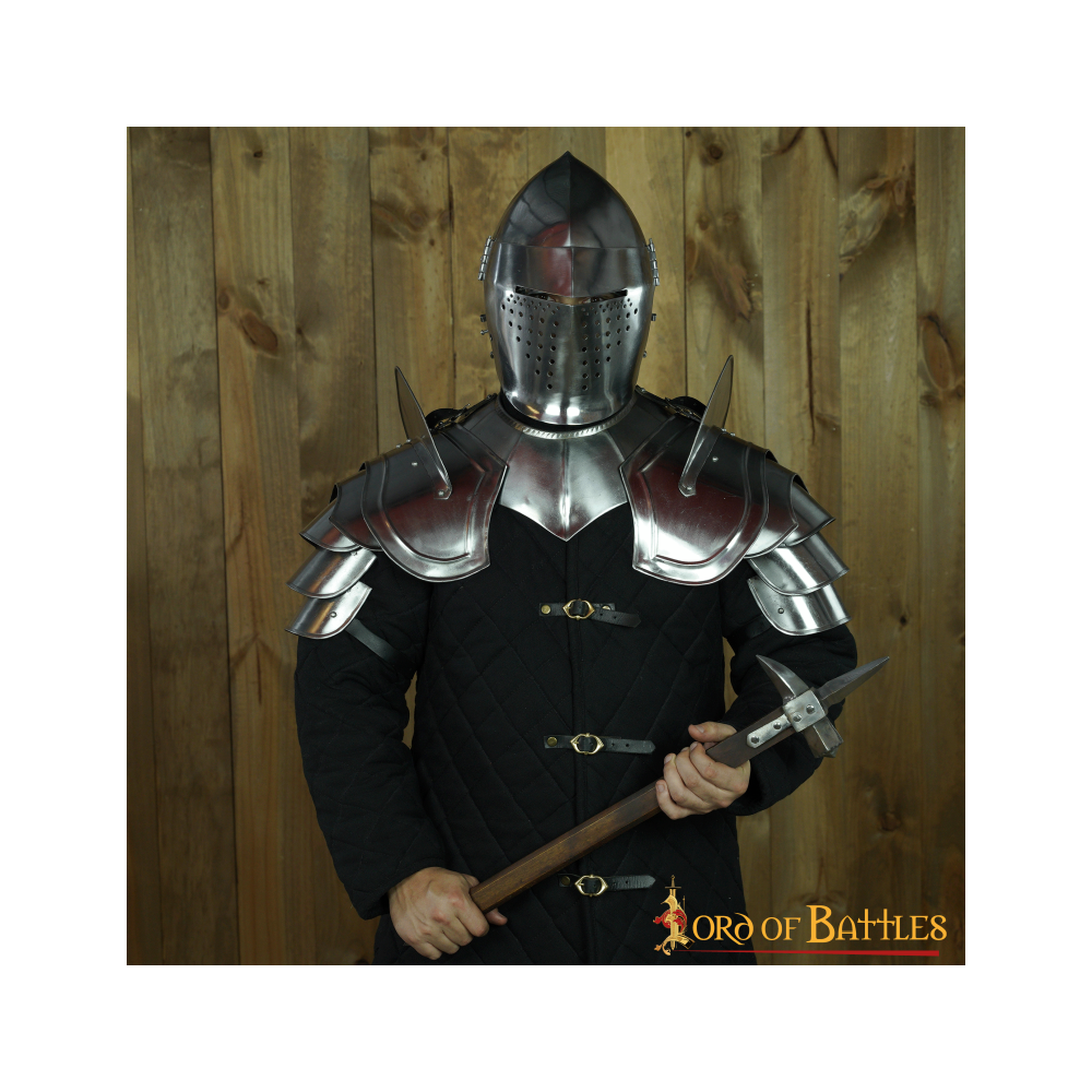 Armadura de Ombro Fantasy , calibre 18mm  - 3