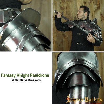 Armadura de Ombro Fantasy , calibre 18mm  - 6