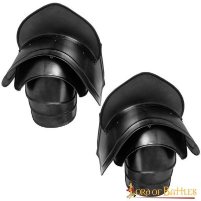 Spalline Fancy Black, calibro 18mm - 2