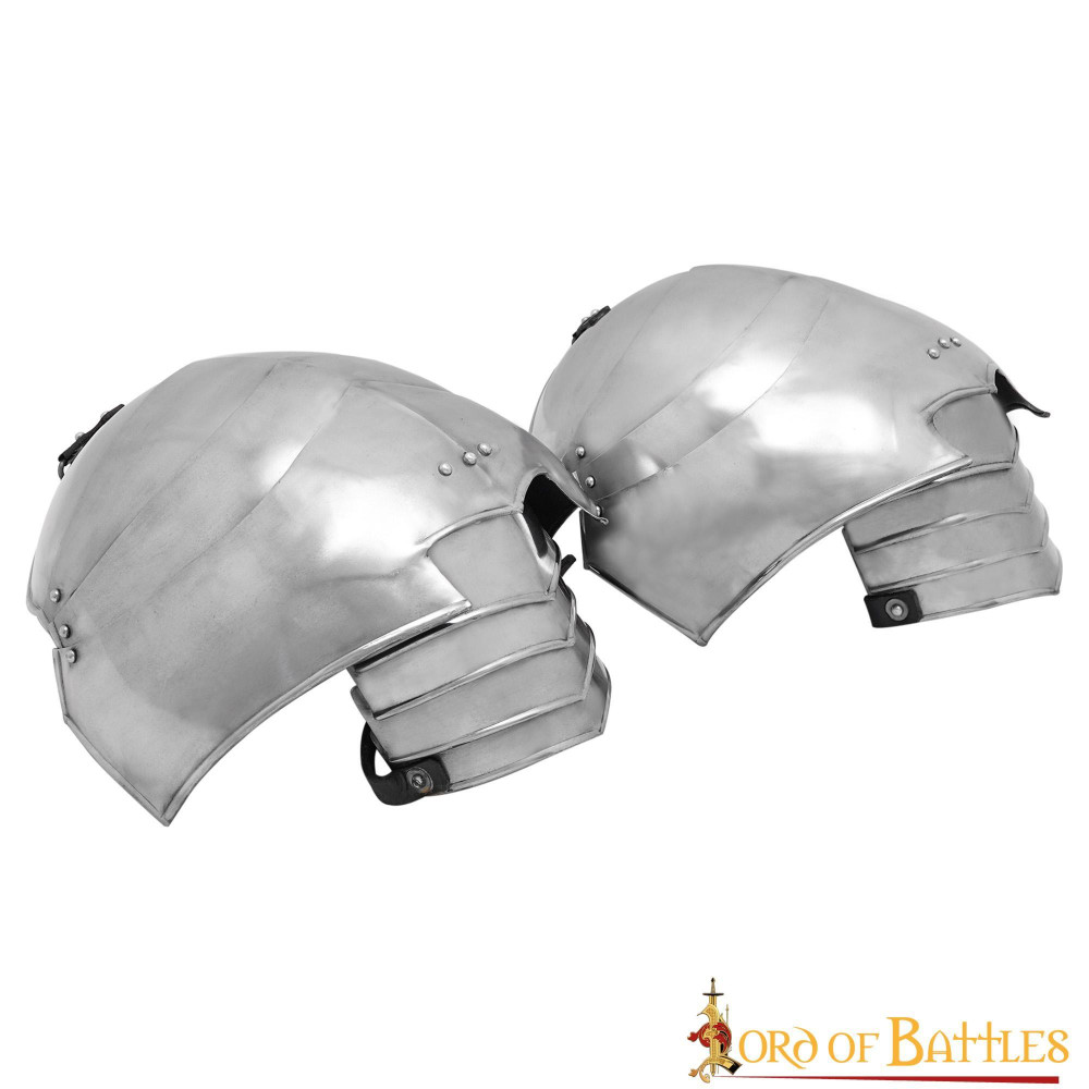 Ombreiras Grandes ombreiras medievais de cavaleiro calibre 18  - 2