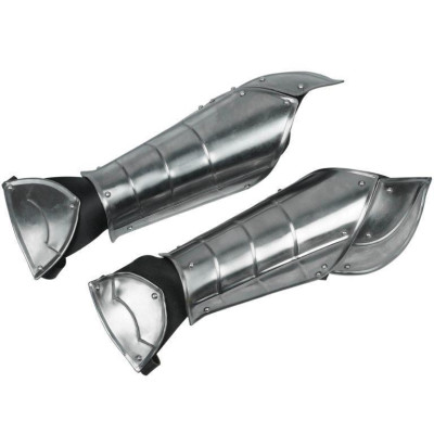 Protecção para braços de fantasia medieval com proteção de cotovelo e mão  - 8