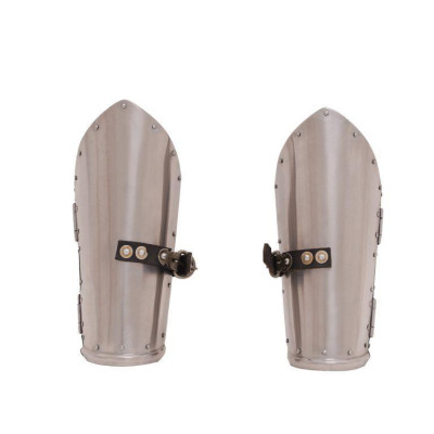 Protecção para braços de guerreiro Armadura de braço medieval feita à mão calibre 16  - 9