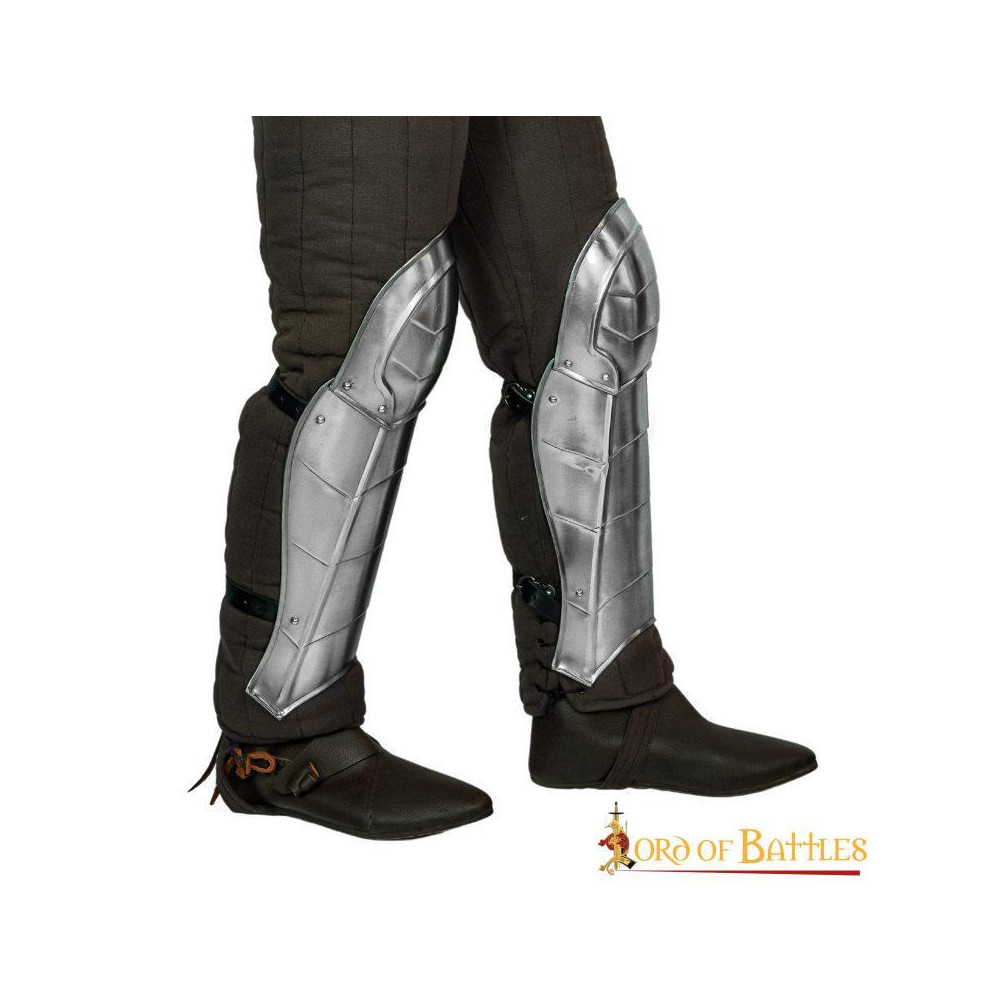 Cretons fantastiques médiévaux avec Knee Cops Calibre Poleyns 18  - 4