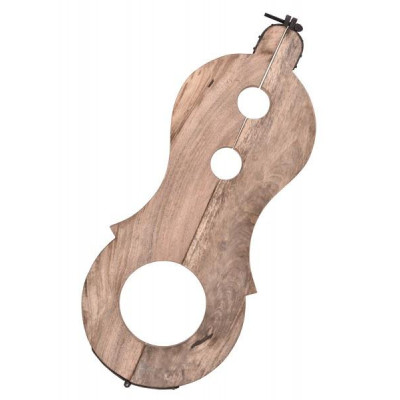 Violino de braço medieval, madeira  - 1