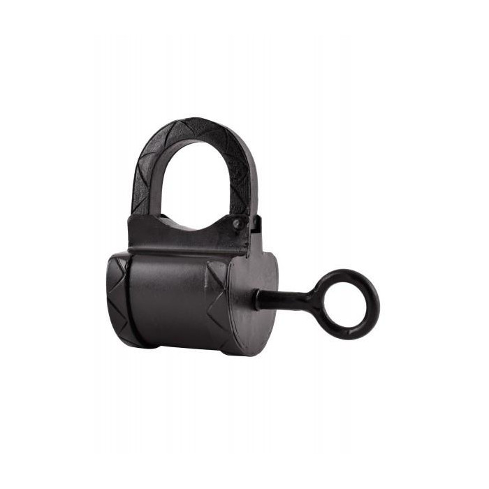 Candado medieval, acero  - 1