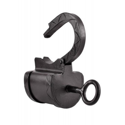 Candado medieval, acero  - 2