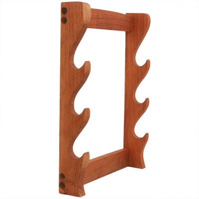 Suporte para 3 armas em madeira maciça  - 4