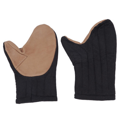 Guantes de lona de algodón acolchados hechos a mano  - 6