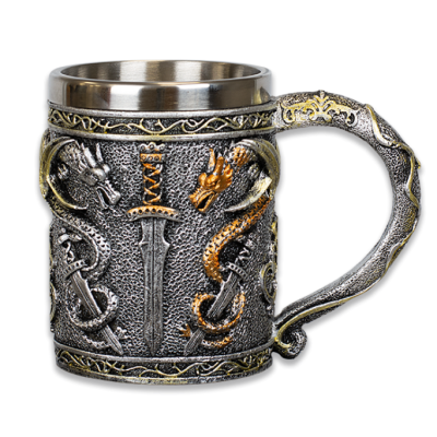 Caneca Dragão com Espada  - 1