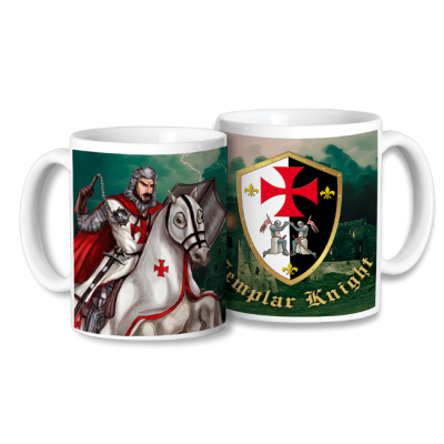 Tasse en céramique templière  - 1