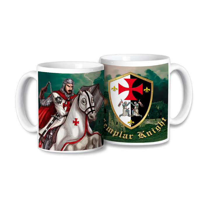 Tasse en céramique templière  - 1