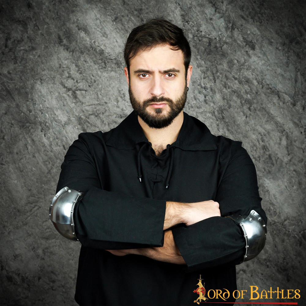 Polias de aço medieval do século XIII a XIV calibre 16  - 6