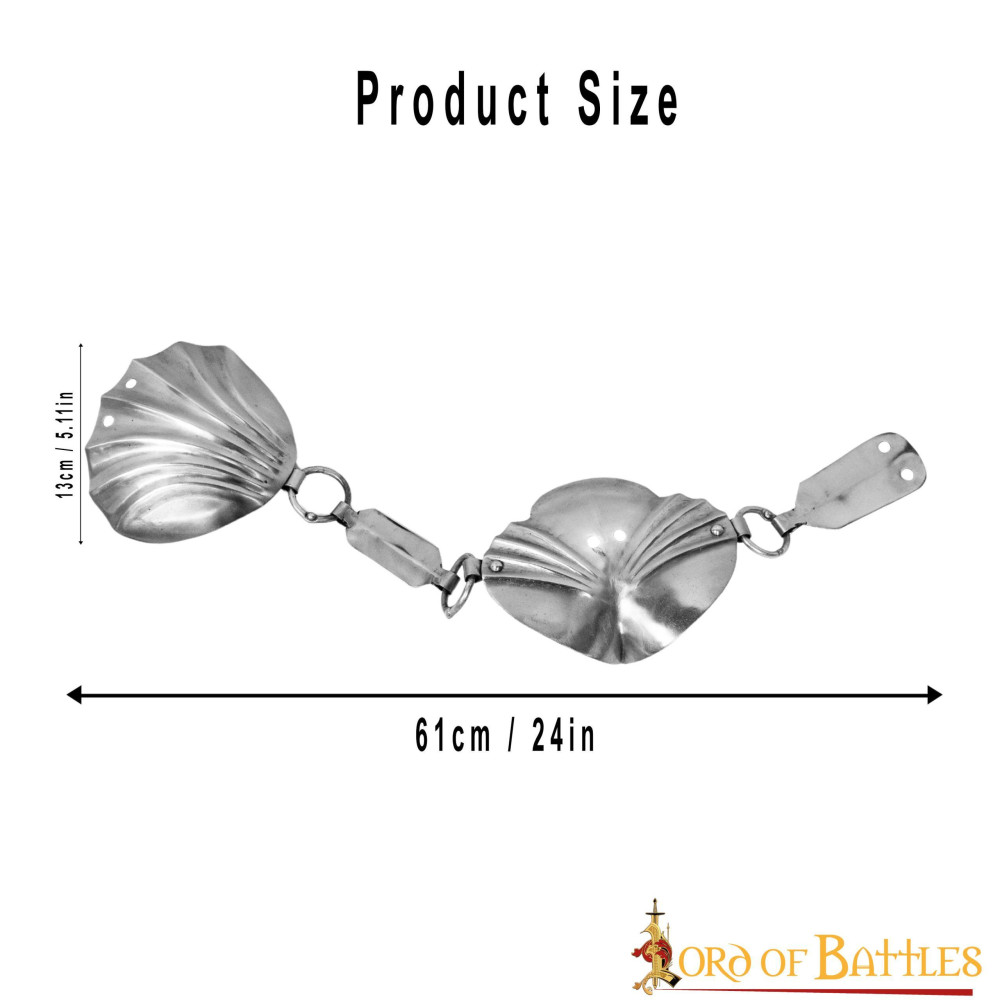 Cadenas medievales del siglo XV con cuerdas de cuero real calibre 18  - 5