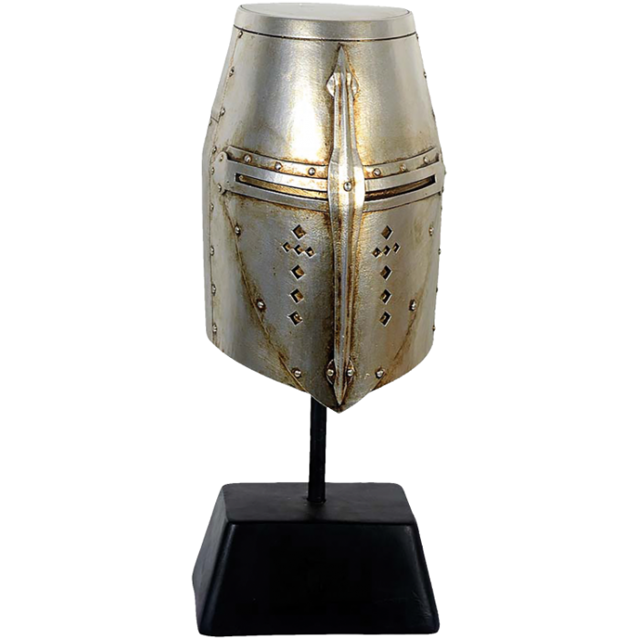 Mini résine de casque templier  - 1