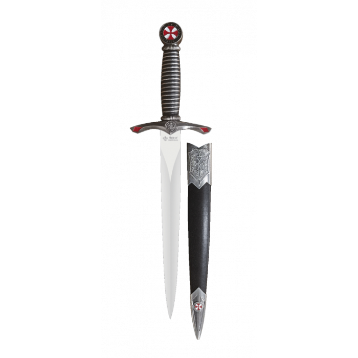 Dagger of the Templars with decorated sheath  - 1