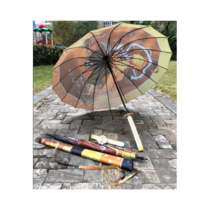 Katana Umbrella , Demon Slayer Agatsuma Zenitsu - 1