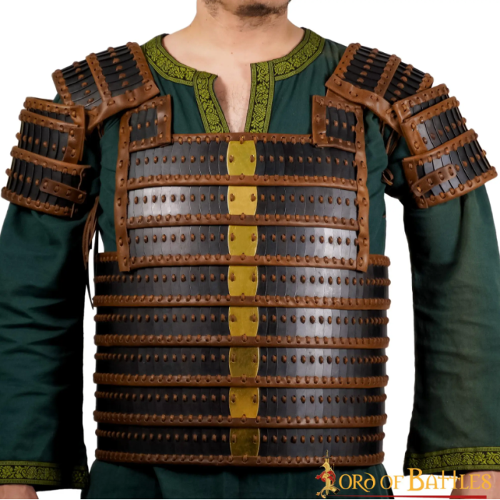 Viking lamellar armor for shoulder and body protection  - 1