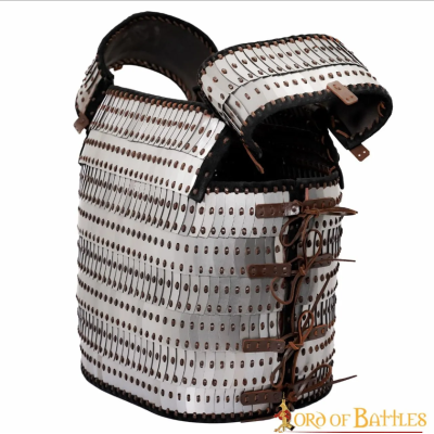 Armadura vikinga de escamas laminares con placas Visby  - 2