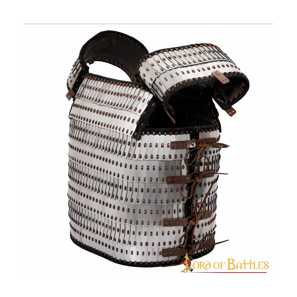 Viking armor of lamellar scales with Visby plates  - 2