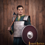 Viking armor of lamellar scales with Visby plates  - 3