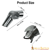 Set di armature tardo medievali con imbracature calibro 16 e imbracature da braccio  - 2