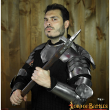 Set di armature tardo medievali con imbracature calibro 16 e imbracature da braccio  - 3