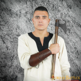 Braçadeiras de couro genuíno Nordic Dragon  - 2