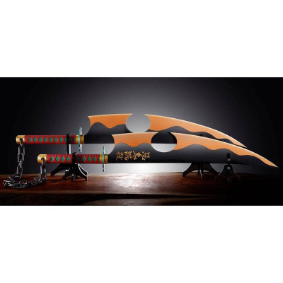 Nichirin Tengen Uzui Demon Slayer Kimetsu No Yaiba Espada de PVC  - 2