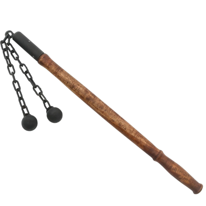 Fléau et chaîne de double bataille de la fin du Moyen Âge pour les reconstitutions  - 2